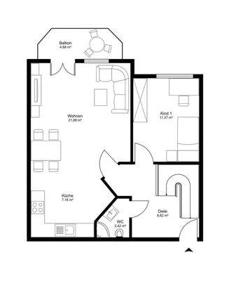 S&P | Grundriss 2. Obergeschoss