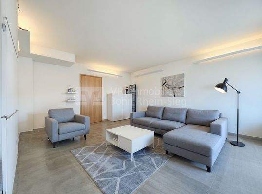 2984 Wohnzimmerstaging - Wohnzimmer, Modern - (KI generiert)