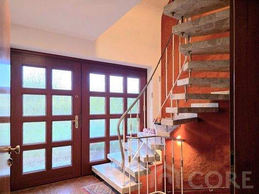 stilvoller Treppenaufgang