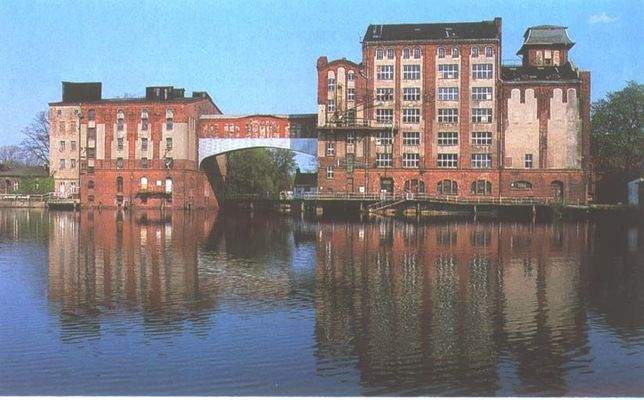 Die Burgmühle vor dem Umbau zu Wohnungen