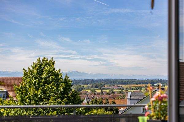 Alpenpanorama vom Haus 