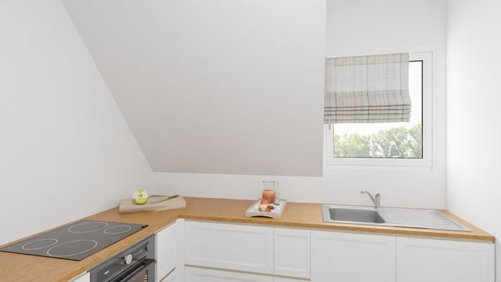 Renovierungsbeispiel Küche modern