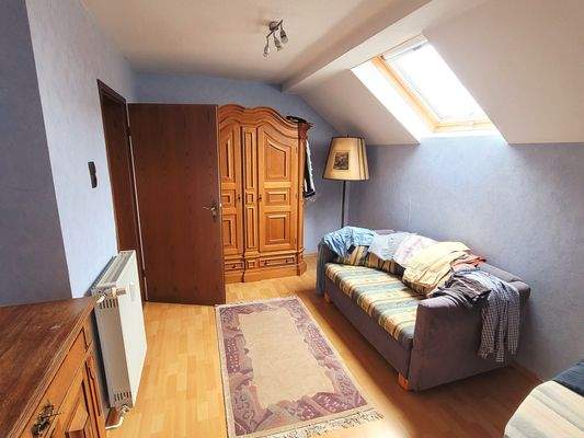 Ankleide im Dachgeschoss