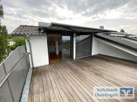 Dachterrasse mit Markise