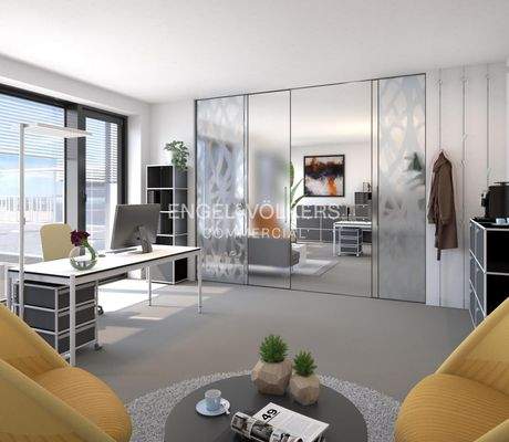 Visualisierung Büro