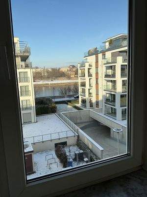 Küchenfenster Elbeblick