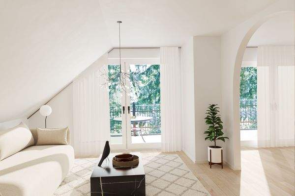 Visualisierung Wohnzimmer OG