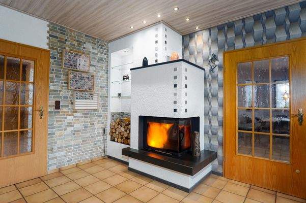 Wasserführender Kaminofen OG