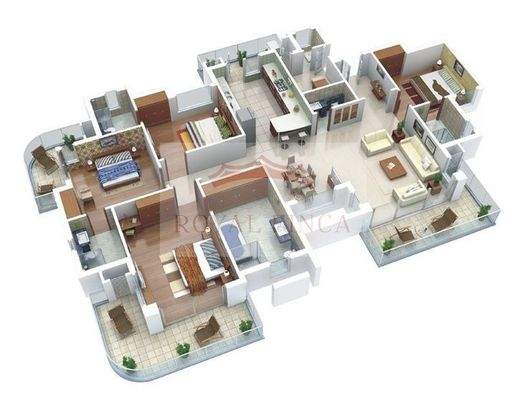 06.plano 3D 4sz_2bz villa Isabell.jpg