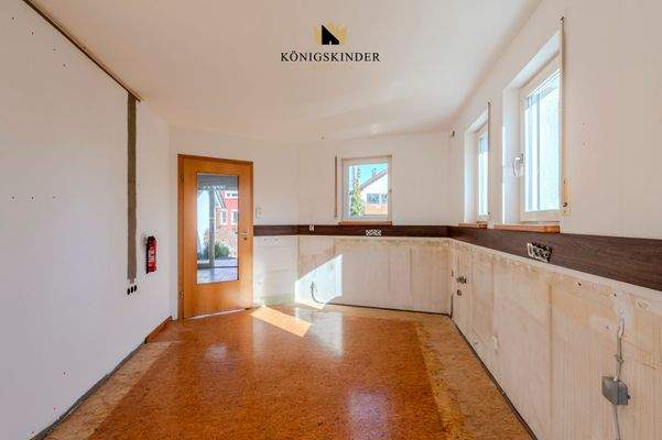 Bringen Sie Ihre persönliche Note ein – Platz für Ihre Traumküche.