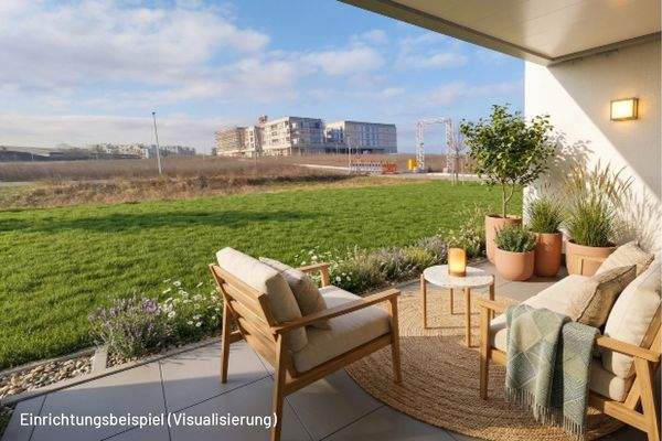 Einrichtungsbeispiel Terrasse
