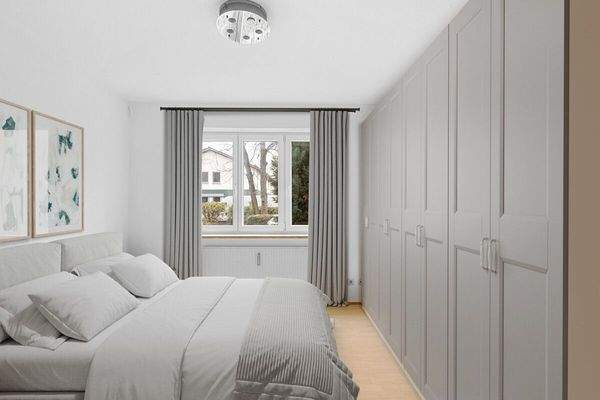 Schlafzimmer - Staging