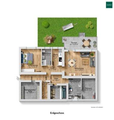 Grundriss Erdgeschoss