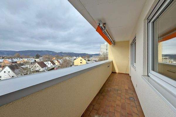 Weitläufiger Balkon