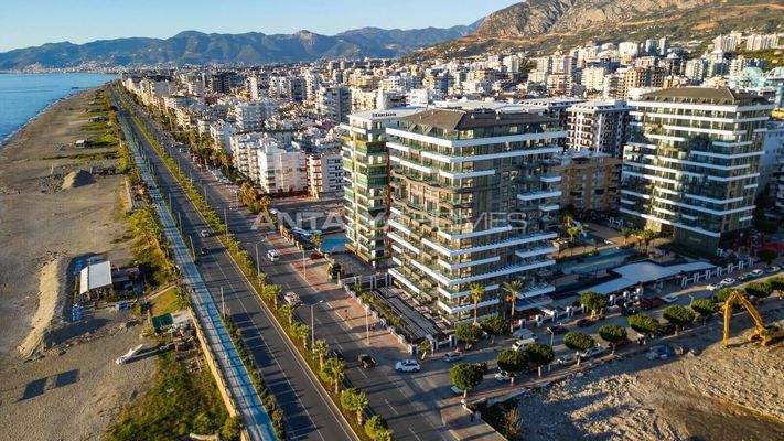 Apartments with Rich Social Facilities in Mahmutlar Alanya