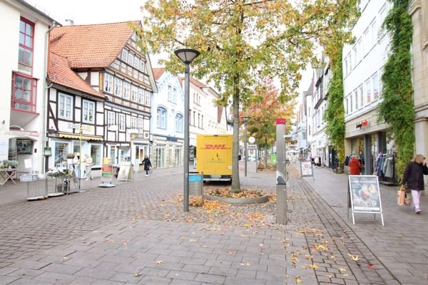 Belebte Umgebung - Fußgängerzone