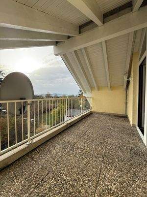 Große Dachterrasse mit Aussicht