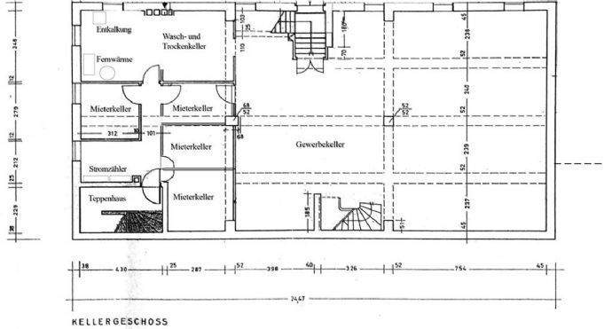 Grundriss Kellergeschoss