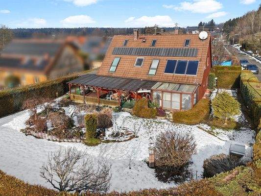 Südansicht Photovoltaik