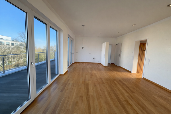 Essbereich mit offener Küche