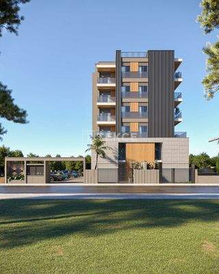 Apartments in a Complex with a Pool Near Airport in Antalya