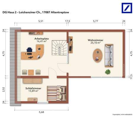 Grundriss DG Nebenhaus