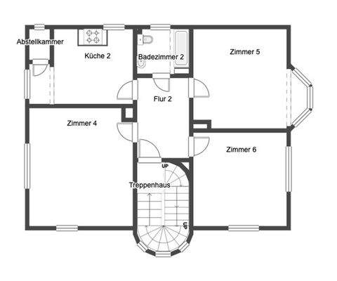 Grundriss Skizze 1. OG