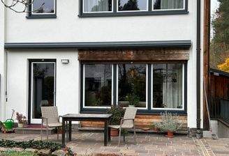 Blick auf die Terasse