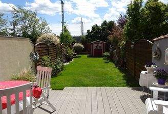 Blick in den Garten hinten