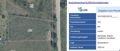 Kotzen Grundstücke, Kotzen Grundstück kaufen