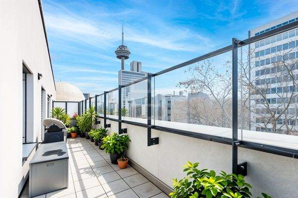 Große Dachterrasse (KI -Generiert)