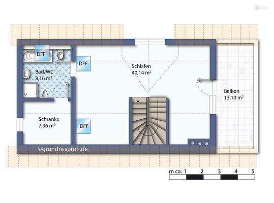 Grundriss Dachgeschoss