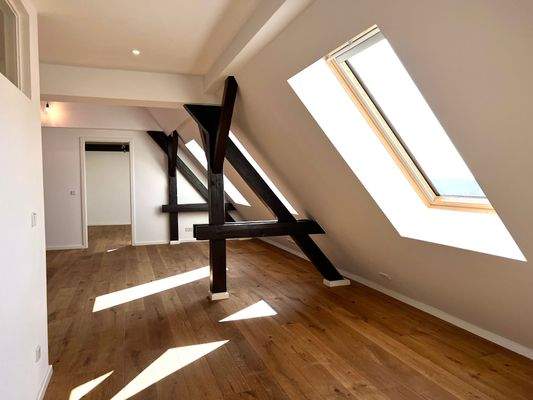 WE 19 Wohnzimmer (Blick aus der Küche)