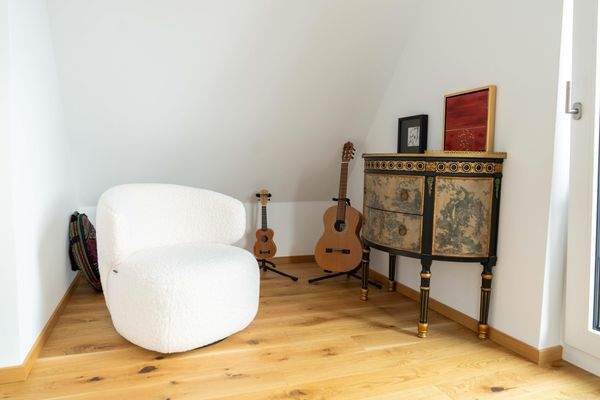 Sitzecke im Schlafzimmer