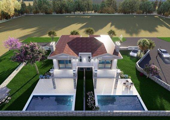 Sea-View Villas with Private Pool and Garden in İzmir Çeşme