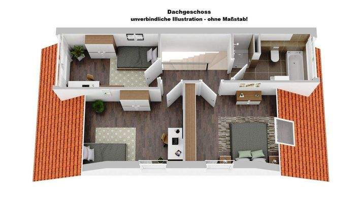 Grundriss Dachgeschoss