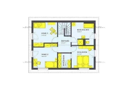 Cleverer Grundriss, viel Raum