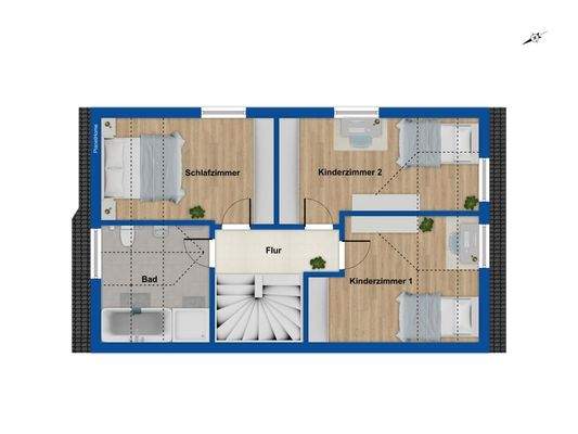 Grundriss Dachgeschoss