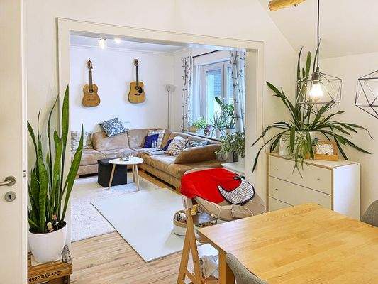 Offener Wohn- Essbereich