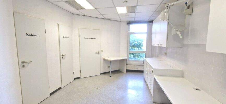 Behandlung mit Abgängszimmern