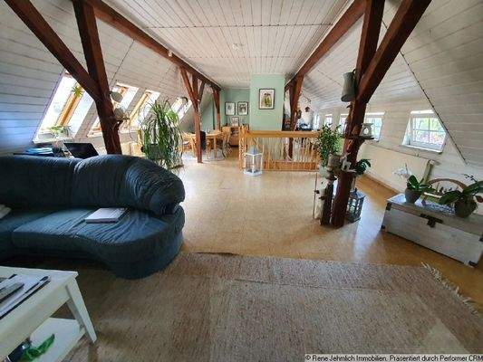 Wohnzimmer im Hinterhaus