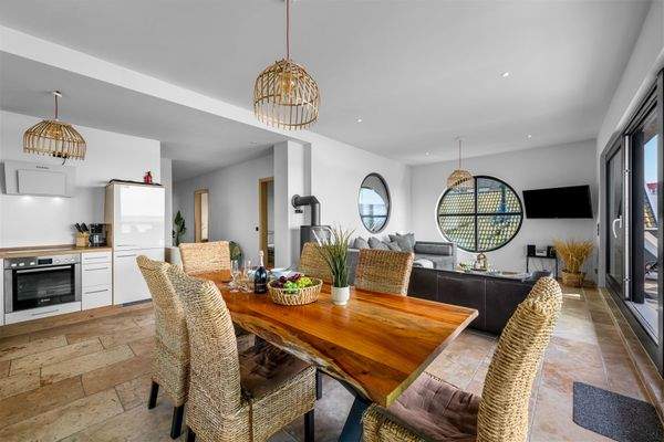 Wohnzimmer der Etagenwohnung