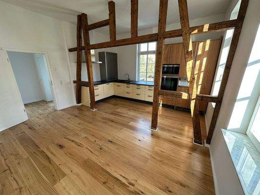 Küche und Esszimmer