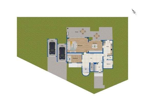 Grundriss Erdgeschoss