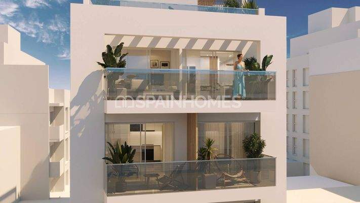 Modern Flats with Pool and Solarium in Torrevieja Alicante