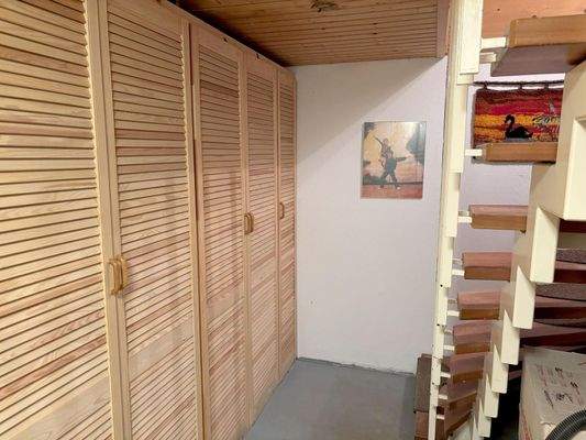 Zugang vom Keller in den Wohnbereich