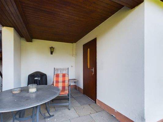 Terrasse am Wintergarten