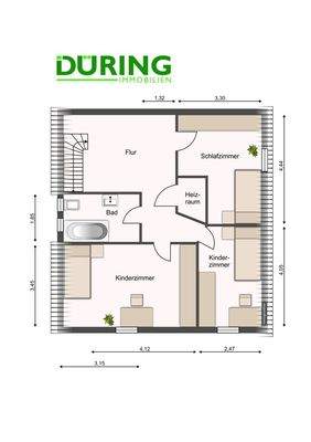 Grundriss Obergeschoss