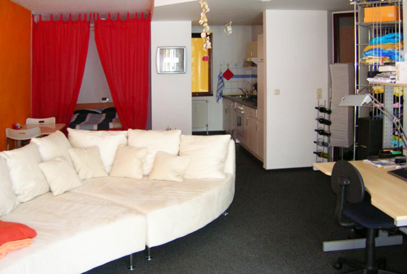 Blick in den Wohbereich