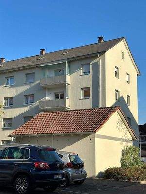 Blick auf die Fassade